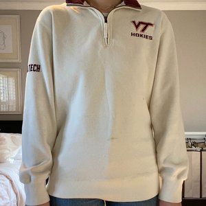 Virginia Tech Hokies quarter zip sweatshirt